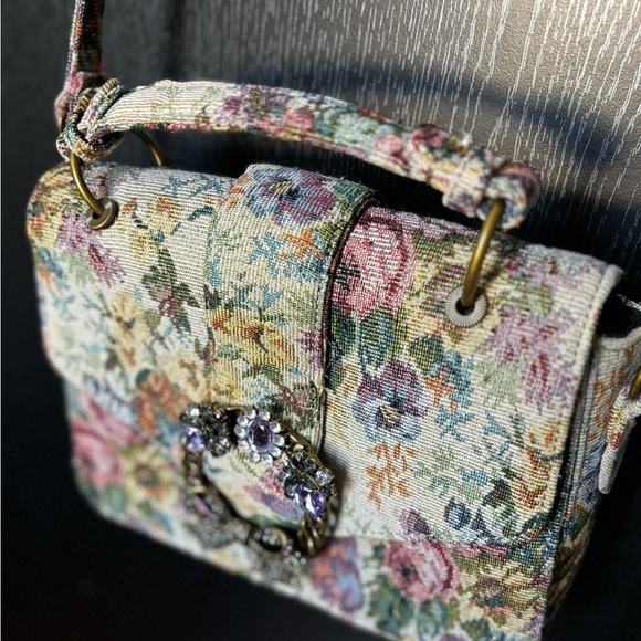 ALDO FLORAL VINTAGE TELAWEN BAG - Picture 2 of 12